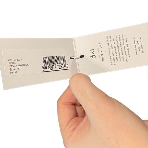 Mimi Cuttrell NWT Kelly Rock Split Flare High Waist Black Raw Hem Denim Jeans - Picture 10 of 15